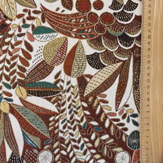 Țesătură decorativă jacquard Cleopatre rouge