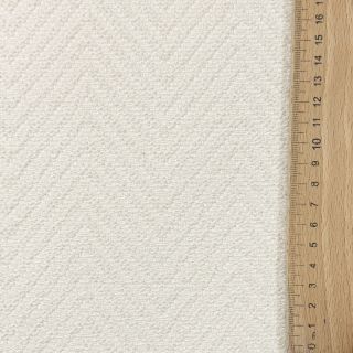 Țesătură decorativă jacquard Saxo ecru