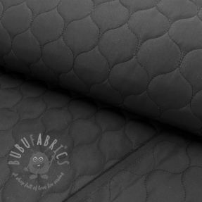 Material textil matlasat Round black
