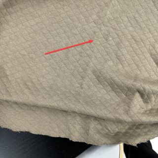 Material textil pentru trening matlasat dark taupe 2nd class