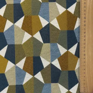 Țesătură decorativă jacquard Mustang blue