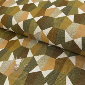 Țesătură decorativă jacquard Mustang gold