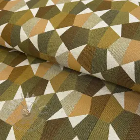 Țesătură decorativă jacquard Mustang gold
