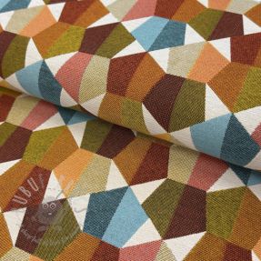 Țesătură decorativă jacquard Mustang multi
