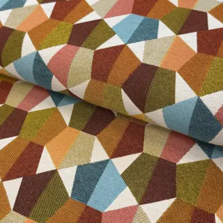 Țesătură decorativă jacquard Mustang multi