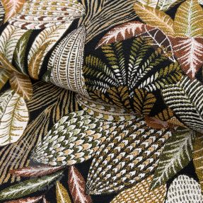 Țesătură decorativă jacquard Egypte noir