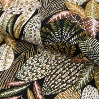 Țesătură decorativă jacquard Egypte noir