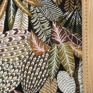 Țesătură decorativă jacquard Egypte noir