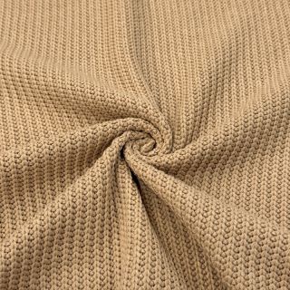 Țesătura tricotata BIG KNIT beige
