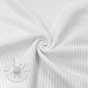 Țesătura tricotata BIG KNIT white