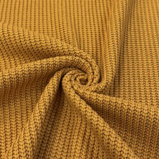 Țesătura tricotata BIG KNIT mustard