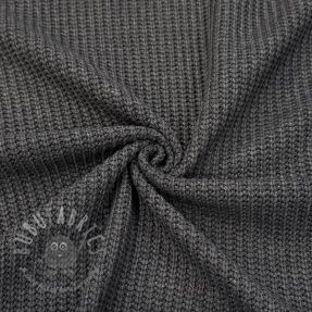 Țesătura tricotata BIG KNIT dark grey