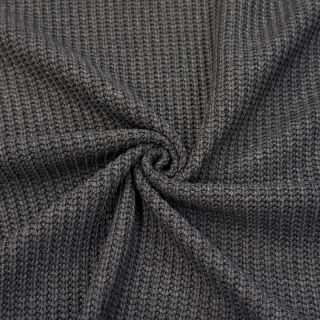 Țesătura tricotata BIG KNIT dark grey