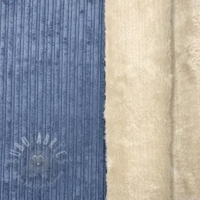 Catifea raiată Cofur fleece jeans