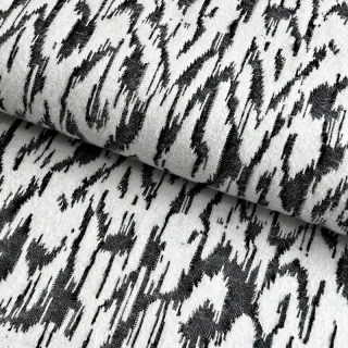 Tricot Knitted jacquard Comfy Blurry Ikat grey
