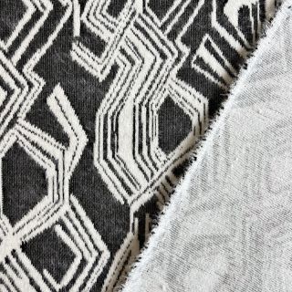 Tricot Knitted jacquard Comfy Broken checks black