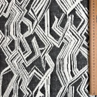 Tricot Knitted jacquard Comfy Broken checks black