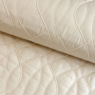 Material textil matlasat Cord off white