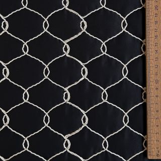 Material textil matlasat Cord black
