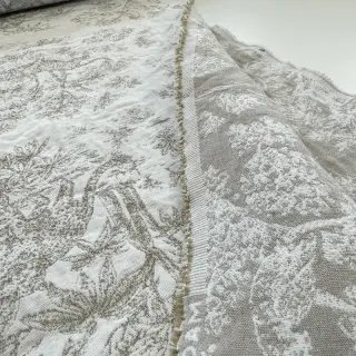 Țesătură decorativă jacquard MACASSAR alover lin