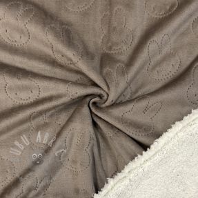 Pluș pentru bebeluși TEDDY Bunny taupe