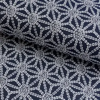 Țesătură decorativă jacquard Bong marine