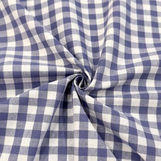 Țesătură din bumbac Check lavender
