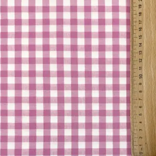 Țesătură din bumbac Check pink