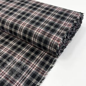 Scottish Check YARN DYED BRUSHED design A
