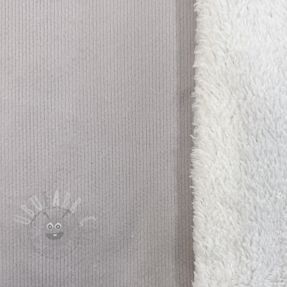 Pluș pentru bebeluși TEDDY light grey