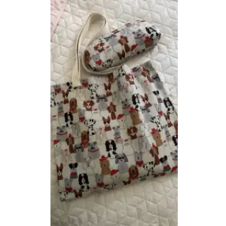 Țesătură decorativă Linenlook Dog Dress Up