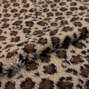 Stofă palton TEDDY Panthera light sand