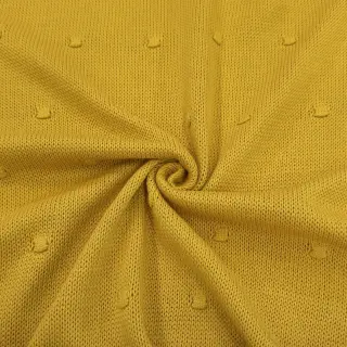 Țesătura tricotata BIG KNIT DOT ochre