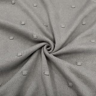 Țesătura tricotata BIG KNIT DOT grey