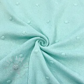Țesătura tricotata BIG KNIT DOT mint