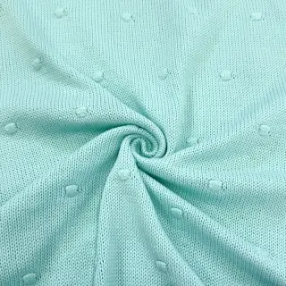 Țesătura tricotata BIG KNIT DOT mint