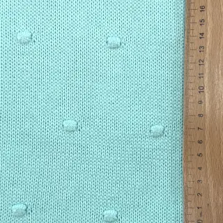 Țesătura tricotata BIG KNIT DOT mint