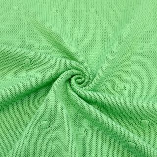 Țesătura tricotata BIG KNIT DOT grass green