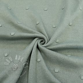 Țesătura tricotata BIG KNIT DOT old green