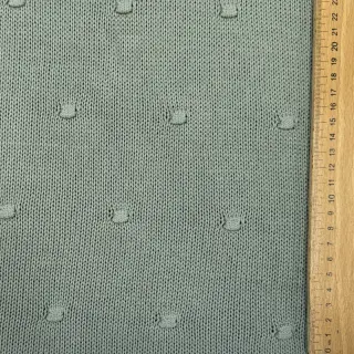 Țesătura tricotata BIG KNIT DOT old green