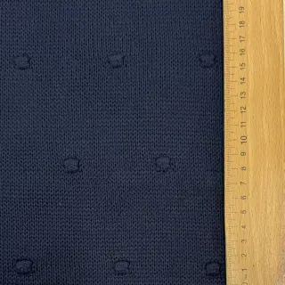 Țesătura tricotata BIG KNIT DOT navy