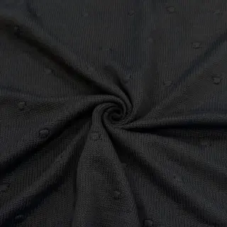 Țesătura tricotata BIG KNIT DOT black