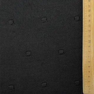 Țesătura tricotata BIG KNIT DOT black