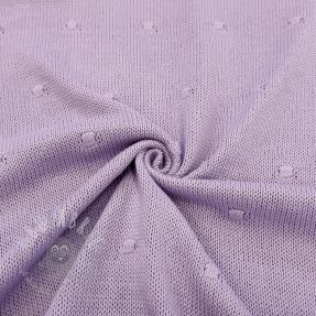 Țesătura tricotata BIG KNIT DOT violet