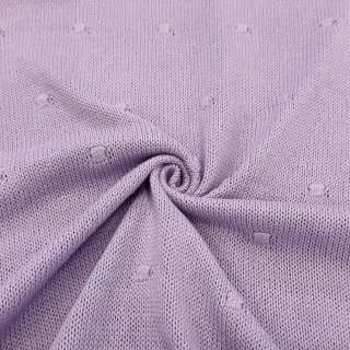 Țesătura tricotata BIG KNIT DOT violet