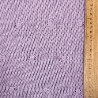 Țesătura tricotata BIG KNIT DOT violet