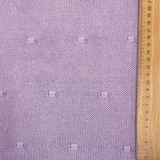 Țesătura tricotata BIG KNIT DOT violet