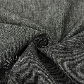 In cu bumbac Denim Twill black