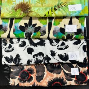 Last pieces package linen viscose 133