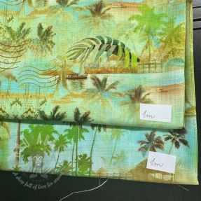 Last pieces package linen viscose 135